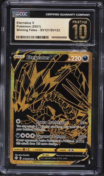 2021 Eternatus V CGC 10 Pristine