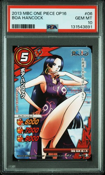 2013 #06 Boa Hancock PSA 10